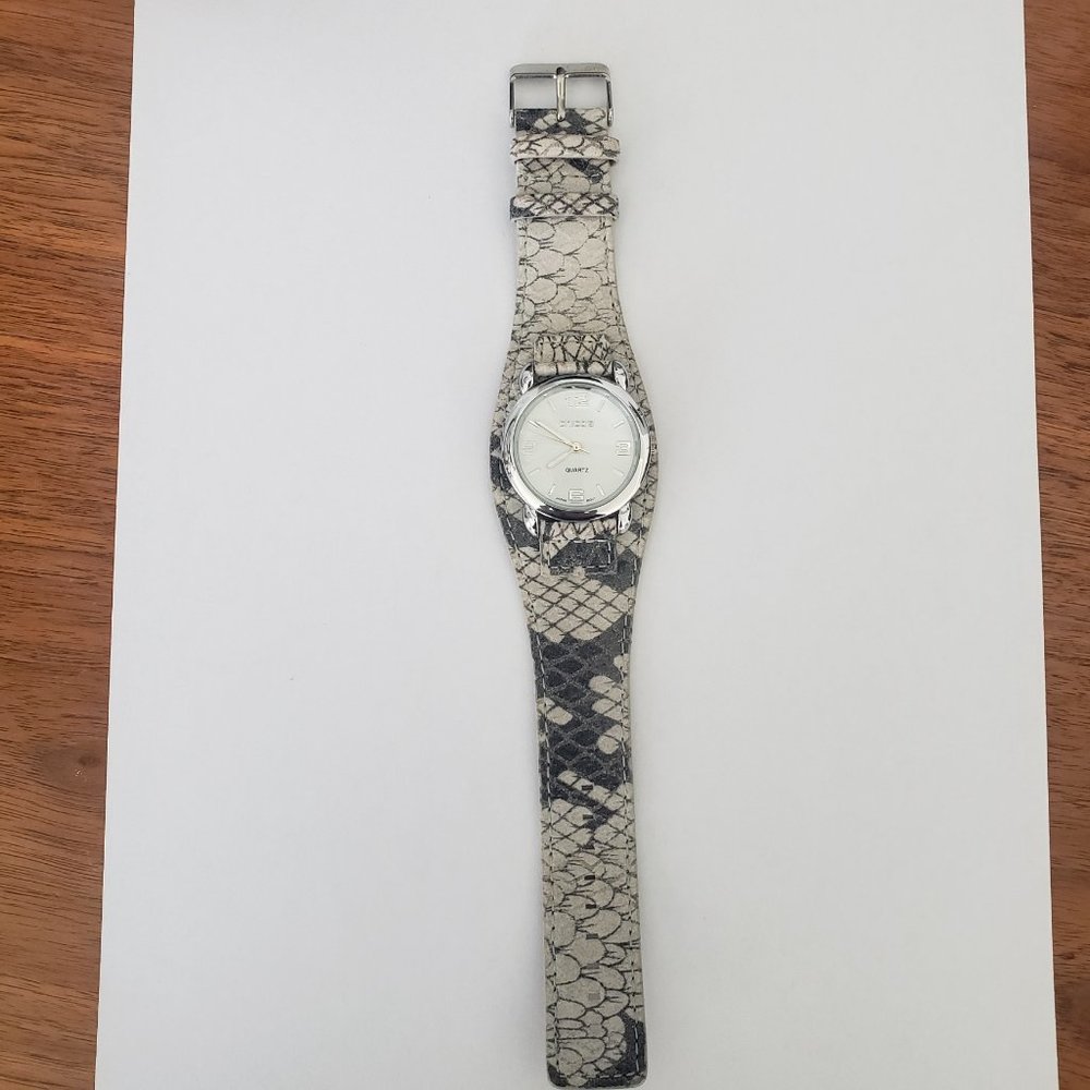 Chico's Faux Python Band Watch - Picture 2 of 5